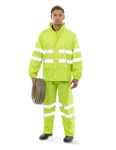 RES-R216X-High Vis Waterproof Suit